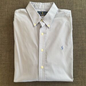 Ralph Lauren men’s dress shirt, L - Like new!